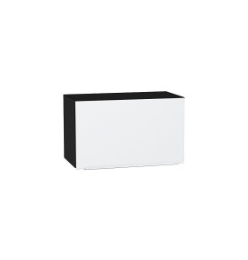 Шкаф верхний горизонтальный Фьюжн, цвет: Silky White