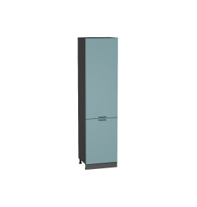 Шкаф пенал с 2-мя дверцами Флэт, цвет: Grey-green In 2S