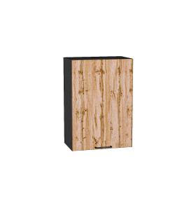 Шкаф верхний с 1-ой дверцей Флэт, цвет: Wotan Oak 2S