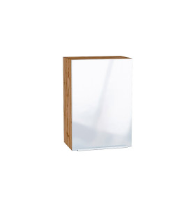 Шкаф верхний с 1-ой дверцей Фьюжн, цвет: Angel