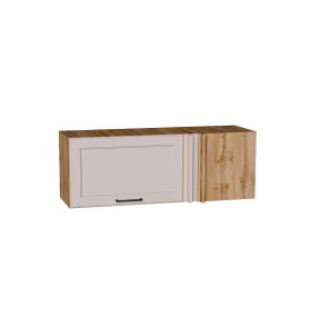 Шкаф верхний прямой угловой горизонтальный Барселона, цвет: Кашемир