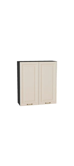 Шкаф верхний с 2-мя дверцами Ницца, цвет: Агат | Пленка ПВХ., Агат