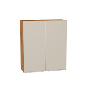 Шкаф верхний с 2-мя дверцами Фьюжн, цвет: Cream Silk