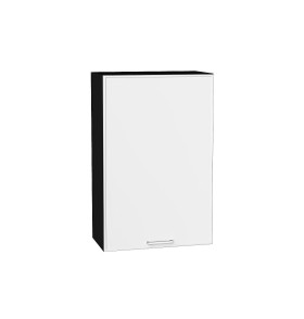 Шкаф верхний с 1-ой дверцей Квадро, цвет: Белый