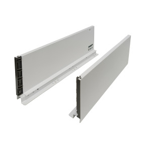 Направляющие с доводчиком для большого ящика POWER BOX, цвет: W Белый