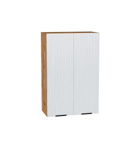 Шкаф верхний с 2-мя дверцами Евро Лайн, цвет: Белый