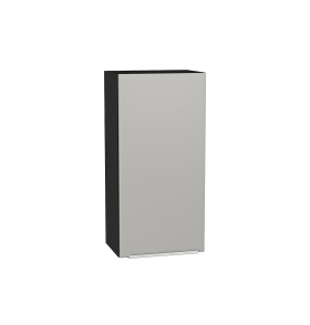 Шкаф верхний с 1-ой дверцей Фьюжн, цвет: Silky Light Grey