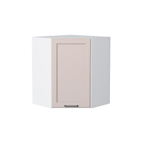 Шкаф верхний угловой Барселона, цвет: Кашемир