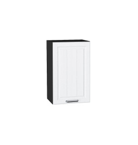 Шкаф верхний с 1-ой дверцей Прага, цвет: Белое дерево