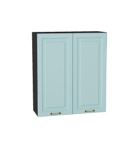 Шкаф верхний с 2-мя дверцами Ницца, цвет: Голубой