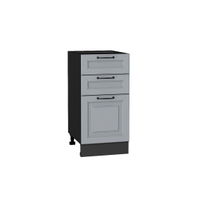 Шкаф нижний с 3-мя ящиками Ницца, цвет: Magnum