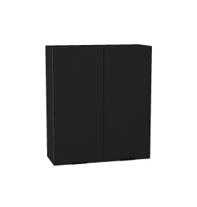 Шкаф верхний с 2-мя дверцами Евро, цвет: Антрацит