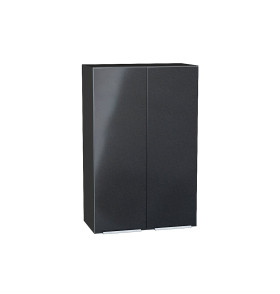 Шкаф верхний с 2-мя дверцами Фьюжн, цвет: Anthracite