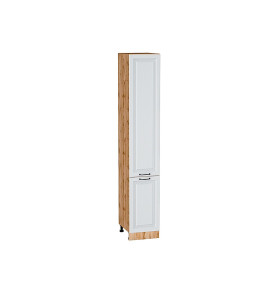 Шкаф пенал с 2-мя дверцами Ницца, цвет: Blanco