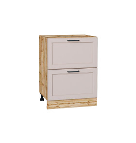 Шкаф нижний с 2-мя ящиками Барселона, цвет: Кашемир