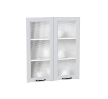 Комплект фасадов Ницца Royal со стеклом для каркаса Ф-55Н В809, цвет: Blanco