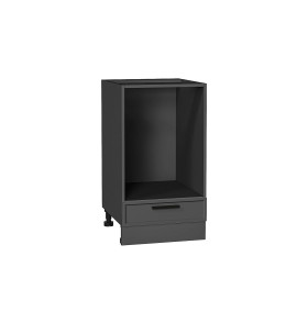 Шкаф нижний под духовку Фрейм, цвет: Stormy Silk