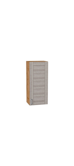 Шкаф верхний с 1-ой дверцей Лофт, цвет: Cappuccino Veralinga | Эко Шпон — структурный материал с защитным слоем оверлея (Южная Корея). Отличается высокой стойкостью к истиранию и механическим повреждениям. Репродукция натуральных материалов — Super Realis