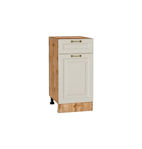 Шкаф нижний с 1-ой дверцей и ящиком Ницца, цвет: Агат