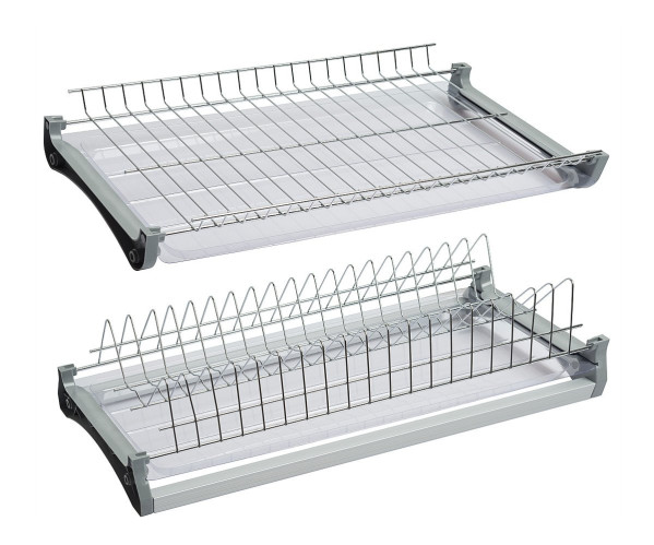 Посудосушитель 2-х уровневый | Хром, 400 мм