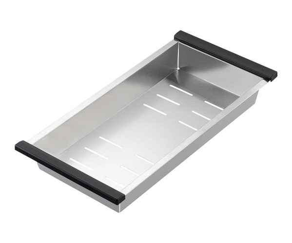 Коландер для моек | Сатин, Нержавеющая сталь, пластик