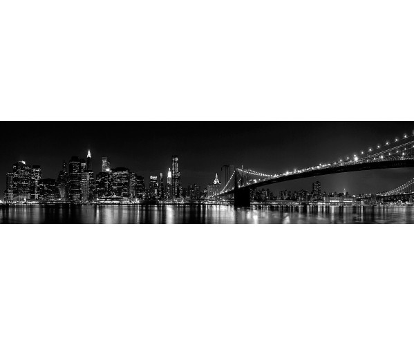 Фартук для кухни «Мегаполис» | ПВХ, 3000 мм