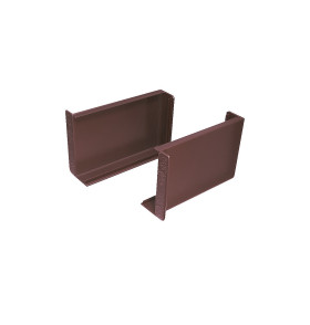 Декоративная накладка ABS (компл. 2 шт.), цвет: Венге