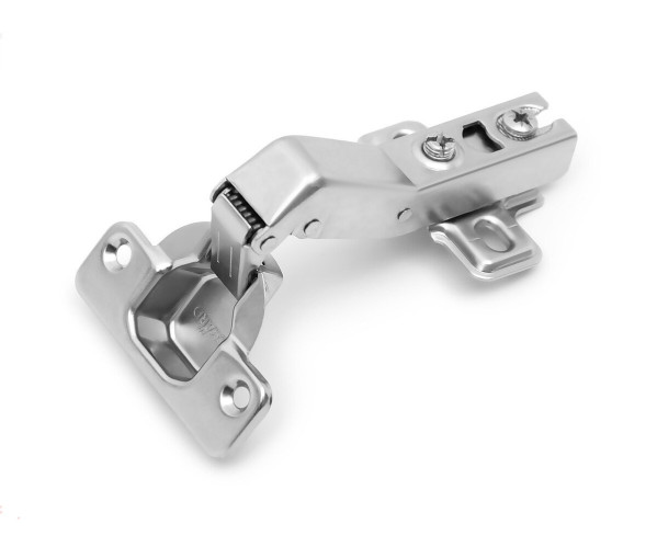 Петля полунакладная D35 135° (с отв. планкой, угол откр. 95°) | Сталь, Угол открывания 95°