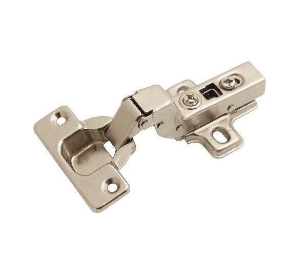 Петля Clip-on вкладная D35 90° (с отв. планкой, угол откр. 110°) | Сталь, Угол открывания 110°