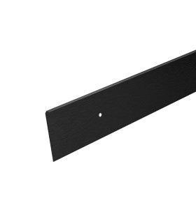 Планка для столешницы торцевая универсальная (R0), цвет: МатЧерный