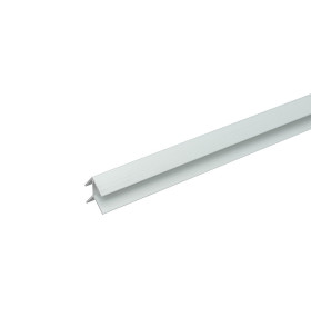 Планка для стенпанели угловая, цвет: МатХром