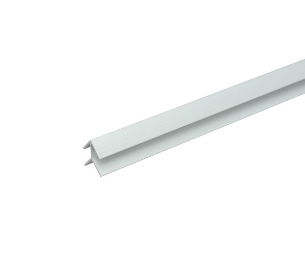 Планка для стенпанели угловая | Алюминий, МатХром