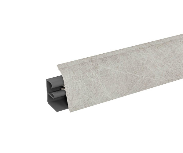 Плинтус для столешницы АР-740 | Кварц белый, влагостойкий