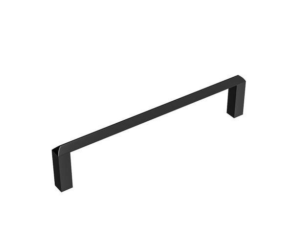 Ручка скоба мебельная СМ-15 | Черный, Алюминий