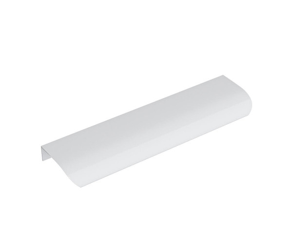 Ручка торцевая мебельная СА-6/6 | Алюминий, Белая