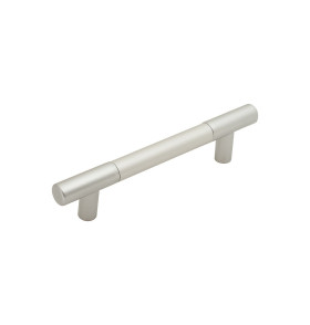 Ручка рейлинг мебельная С-15, цвет: Металлик