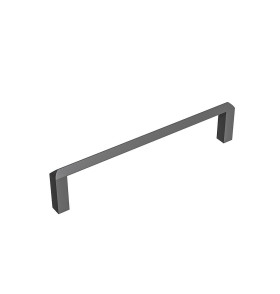 Ручка скоба мебельная СМ-15, цвет: Графит