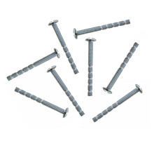 Винт мебельный сегментный (20 шт.), цвет: Цинк