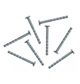 Винт мебельный сегментный (20 шт.), цвет: Цинк