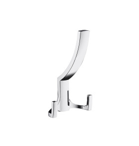 Крючок мебельный трехрожковый, цвет: C Хром