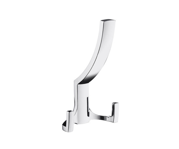 Крючок мебельный трехрожковый | ЦАМ, C Хром