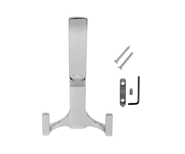 Крючок мебельный трехрожковый | ЦАМ, C Хром