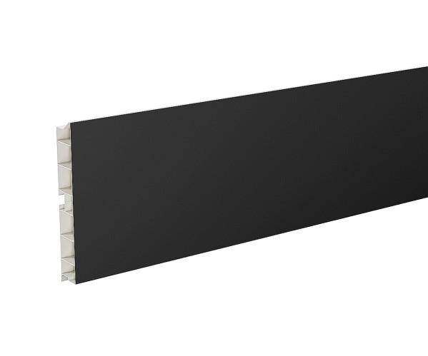 Цоколь ПВХ Graphite | Пластик, Не боится влаги