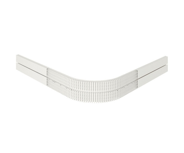 Цоколь радиусный ПВХ Белый