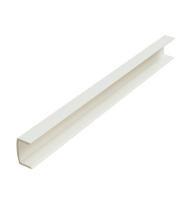 Заглушка торцевая для цоколя ПВХ, цвет: Белый