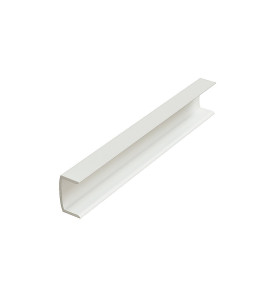 Заглушка торцевая для цоколя ПВХ, цвет: Белый