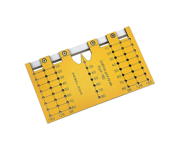 Разметочный шаблон для ручек РШР-160 | Негорючий пластик, Шаблоны