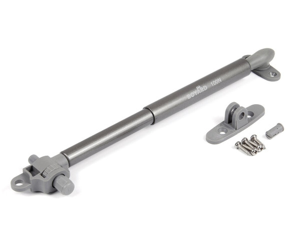 Газовый лифт с регулируемым доводчиком 100N | Графитовый, характеристики