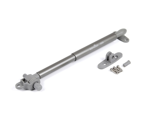 Газовый лифт с регулируемым доводчиком 50N, Графитовый, Амортизатор