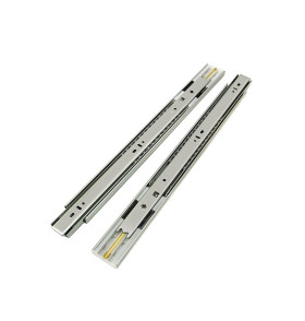 Направляющая шариковая DB с доводчиком, цвет: Цинк